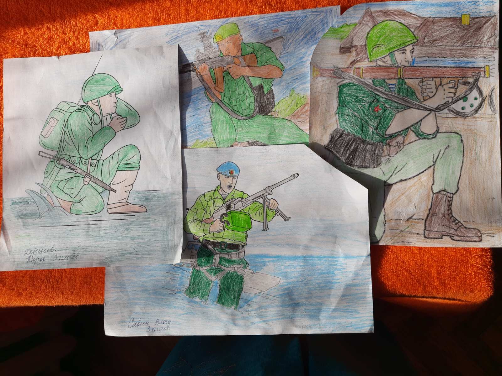 Рисунок на тему письмо солдату 2022